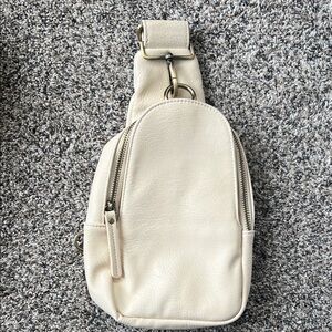 Anthropologie leather cross body bag